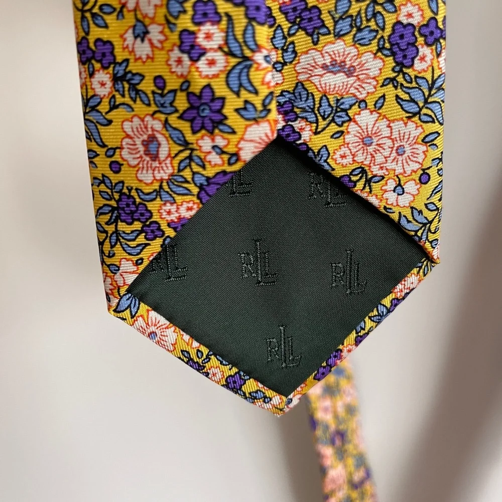 Ralph‎ Lauren Foral Silk Tie
